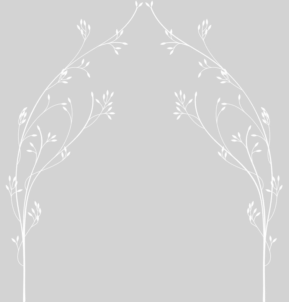 LittleLion Studio Vineyard Canopy Wall Decal, White