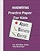 HANDWRITING PRACTICE PAPER FOR KIDS: Top Flight Multi-Method 1st Grade Primary Tablet, 1 Inch Ruling, Bond Paper, 11 x 8.5 Inches, 108 Sheets (56415)