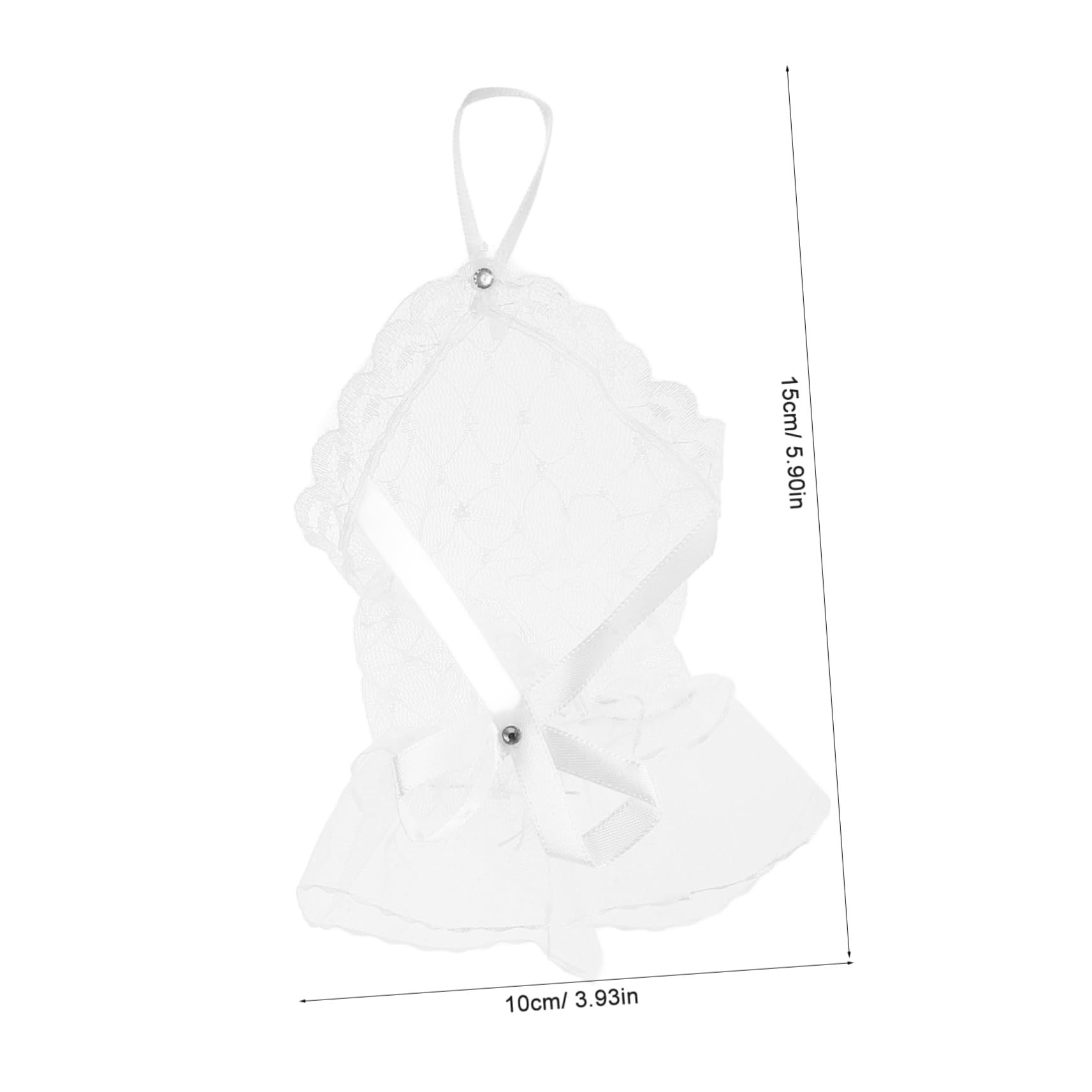 Didiseaon Fingerless Lace Gloves for Women Floral Mesh Wrist-length Gloves Rhinestone for Bridal Wedding Tea Party