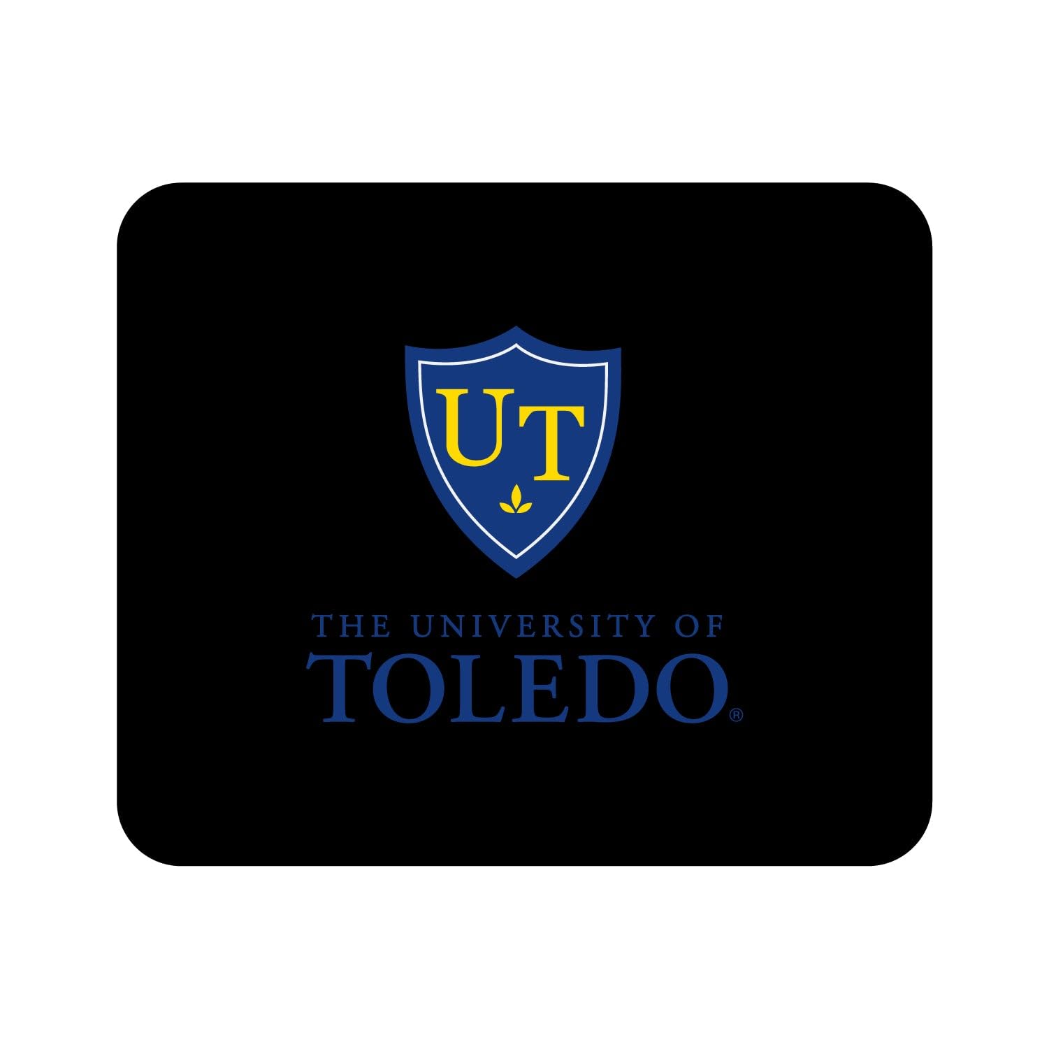 Mouse Pad, Fabric, University of Toledo Standard/Classic Black