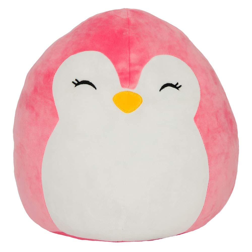 pink penguin plush