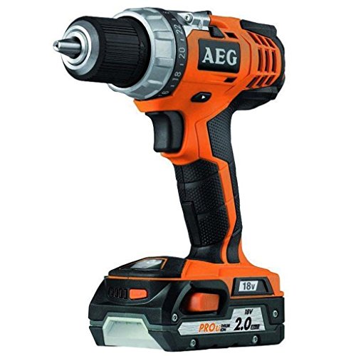 Perceuse visseuse AEG 12V Prolithium ion 2 batteries 2.0Ah 1 chargeur 40mins BS12C2 LI - vue 4