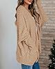 Saodimallsu Womens Chunky Popcorn Cardigan Oversiz... #4