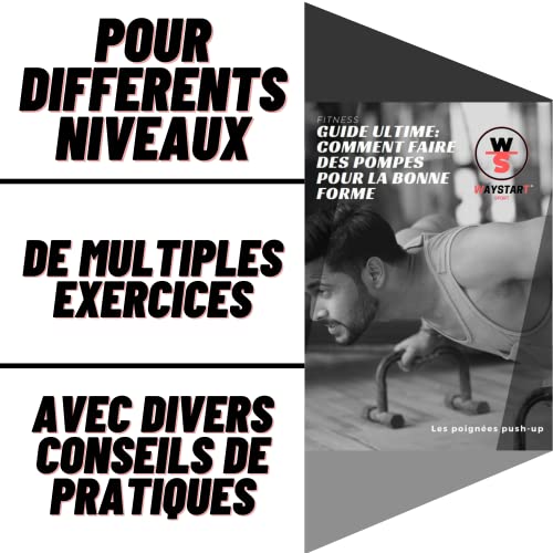 Push-up bars, handgrepen ideaal voor krachttraining, training, fitness, borstspieren, triceps schouders, rug voor indoor… - Image 6