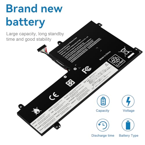 Image of ASUNCELL L17M3PG2 Laptop Battery Compatible with Lenovo Legion Y7000-2019 Y7000P-1060 Y530-15ICH-1060 Y540-15IRH Y540-17lRH Series L17C3PG2 5B10Q88555 5B10Q88559 11.52V 57Wh 4955mAh Ultra-Long Line