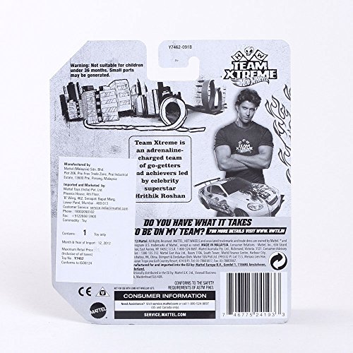 Hot Wheels Hotwheel Team Xtreme Car, Blue