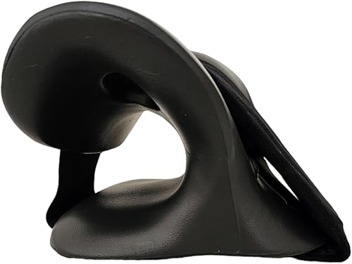 Miniatura 5 de Black Cloud - Almohada cervical de tracción cervical para aliviar el dolor de cuello con almohadilla térmica de grafeno, relajante de cuello y