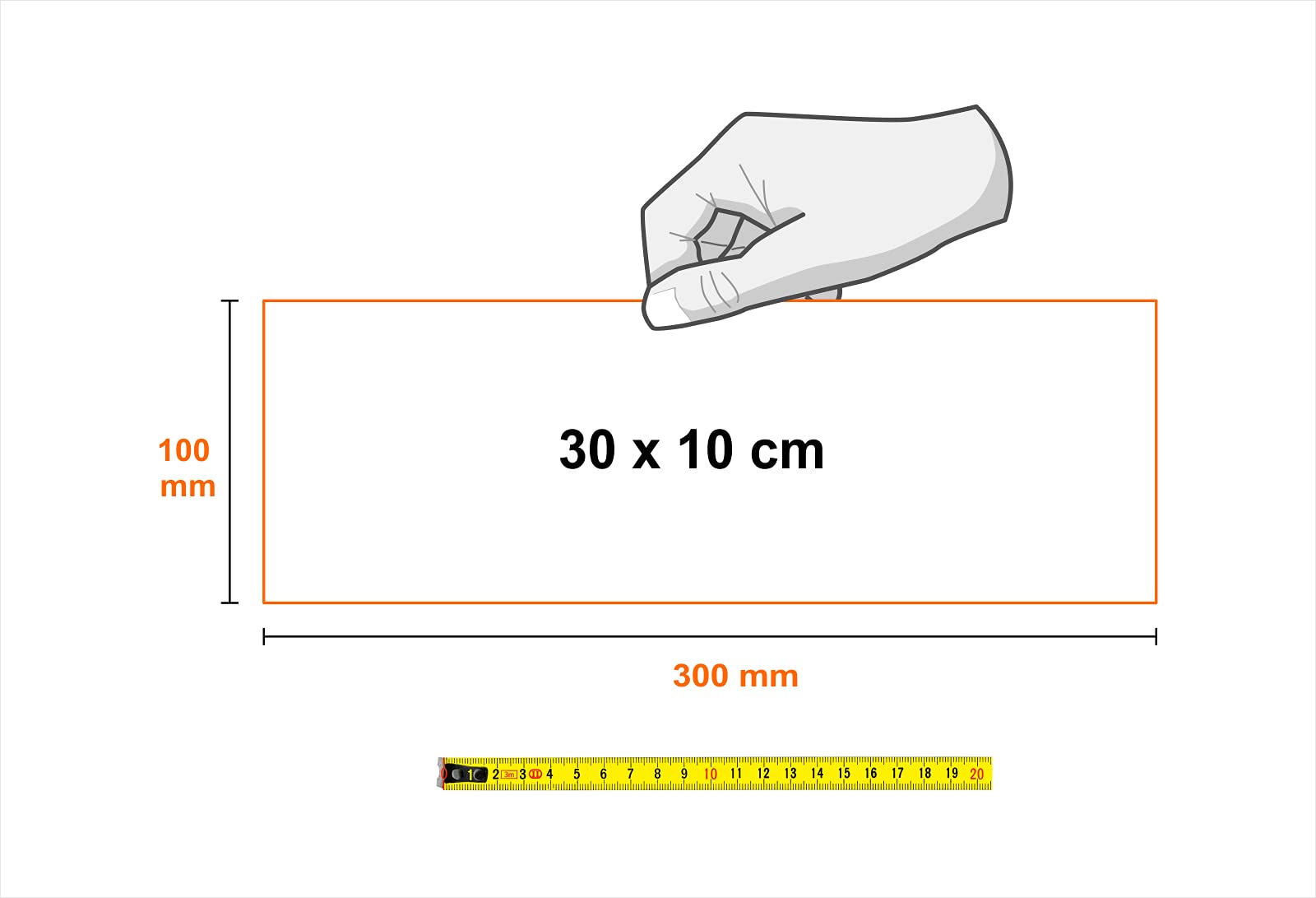 2 Adesivi USCITA DI EMERGENZA, Mis: 30x10 cm, in PVC Morbido, laminato anti UV, Cartello uscita di sicurezza, in Italiano e inglese, 2 pz