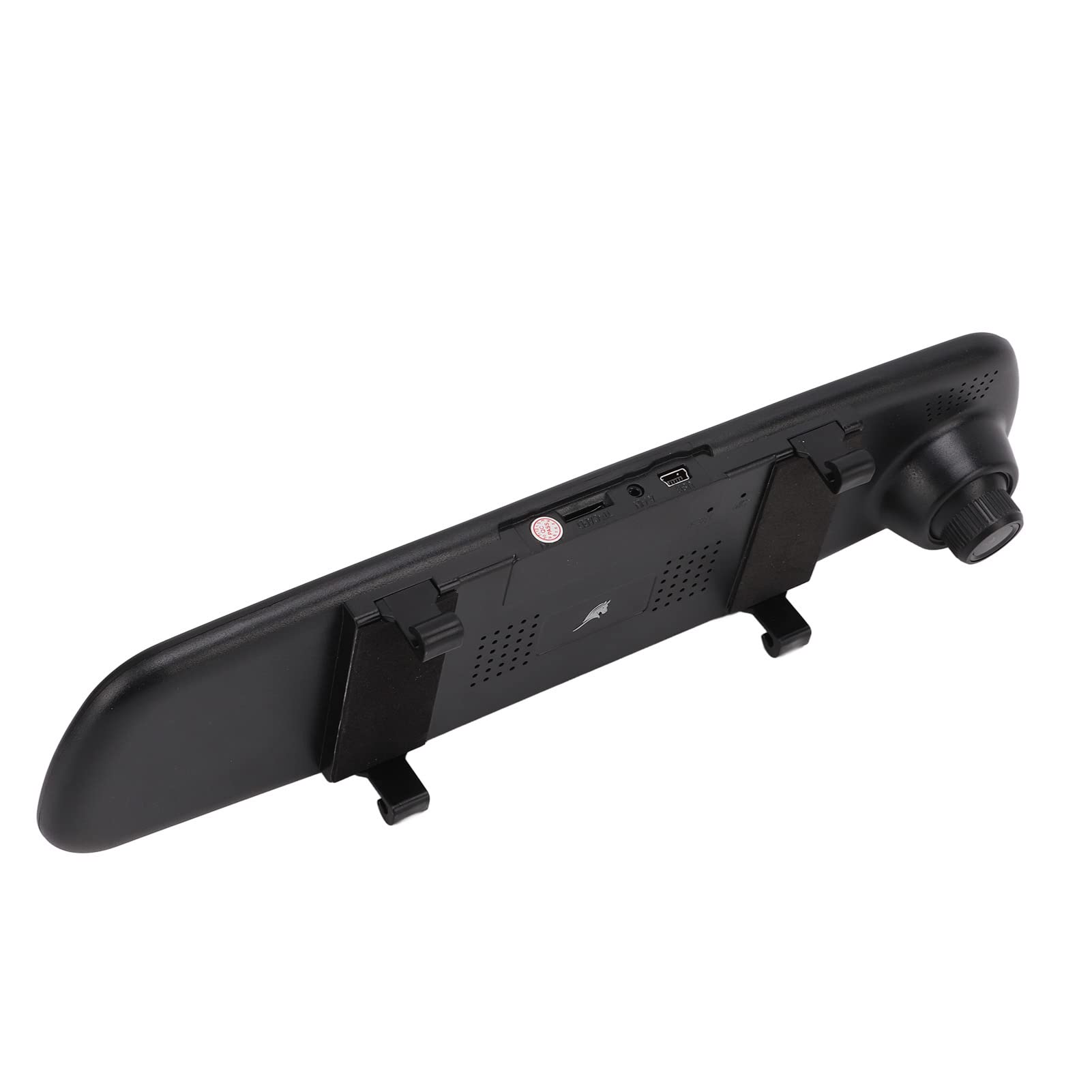 Enregistreur de Conduite de Rétroviseur, 4.3 Pouces 1080P Mirror Dash Cam Caméra de Rétroviseur Double Enregistreur de Conduite Moniteur de Stationnement Enregistrement en Boucle Caméra de Recul