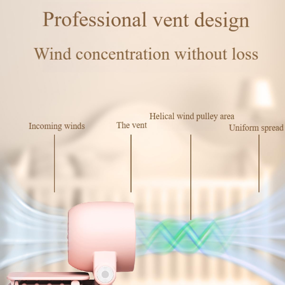 Ventilatore turbo portatile, ventilatore manuale ad alta velocità con clip, ventilatore personale ricaricabile con display LED, ventilatore portatile ricaricabile, ventilatore portatile per esterni/pa