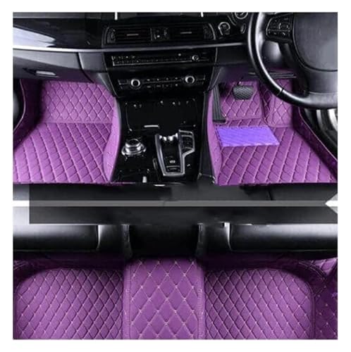 Tapis de sol sur mesure en cuir VW CC 2008-2016 revêtement intérieur de luxe RHD