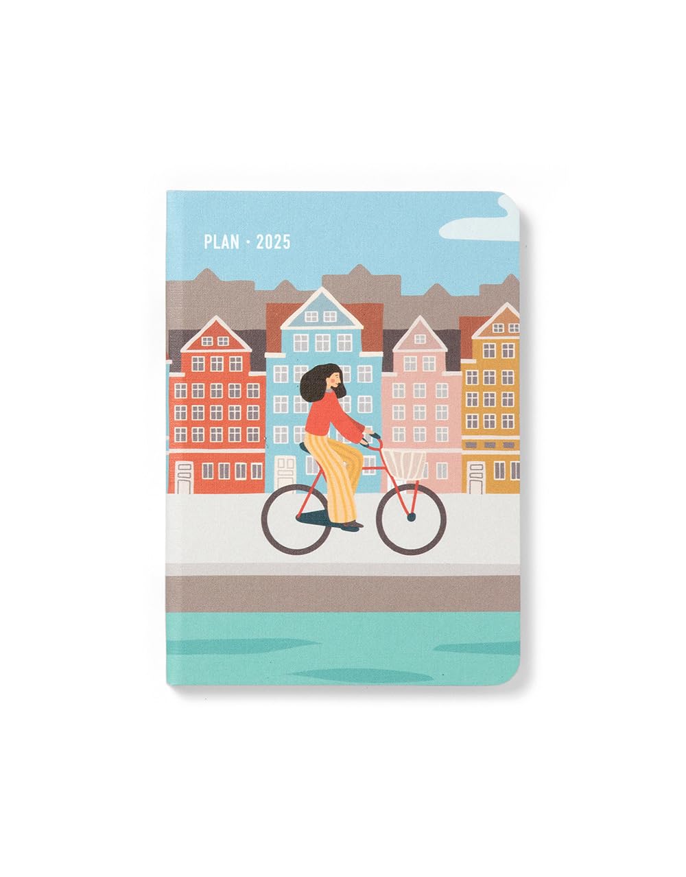 Letts of London Wanderlust A6 week to view 2025 diary - Amsterdam