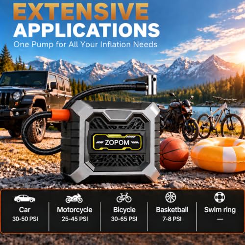 ZOPOM 12V Tire Inflator