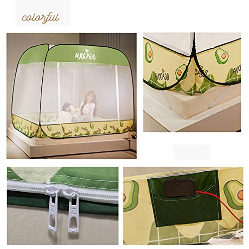 Moustiquaire de lit 180x220cm pliable et portable pour la maison - 3