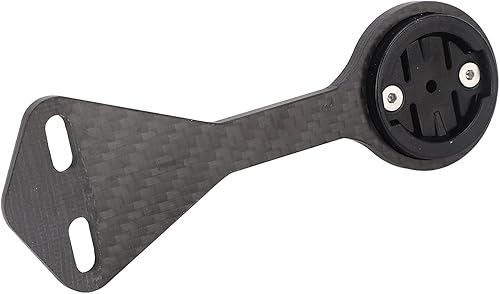 Miniatura 5 de VBESTLIFE Soporte de vástago delantero, fibra de carbono ligero manillar Ciclismo montaje de computadora para IGPS
