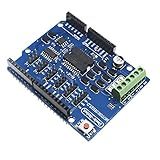 puente h l293d arduino codigo Unidad actual: 2A PPITVEQ 2A Dual Completa Puente Puente H 2 vías for Arduino Uno R3 Controlador de relé de 5V 12V L298P L298 Escudo R3 Motor DC Shiled módulo del Tablero