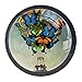 EZIOLY - Juego de 4 pomos decorativos con diseño de mariposas y globos de aire caliente para armarios de cocina