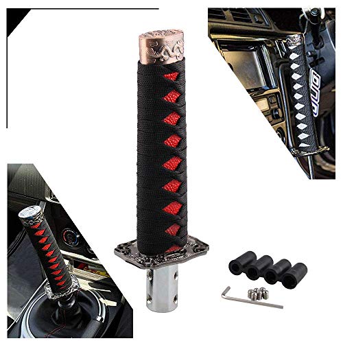 RYANSTAR Katana Shift Knob Samurai Sword Gear Shifter with 4 Adapters Universal...