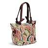 Vera Bradley Cotton Hadley East West Tote Bag