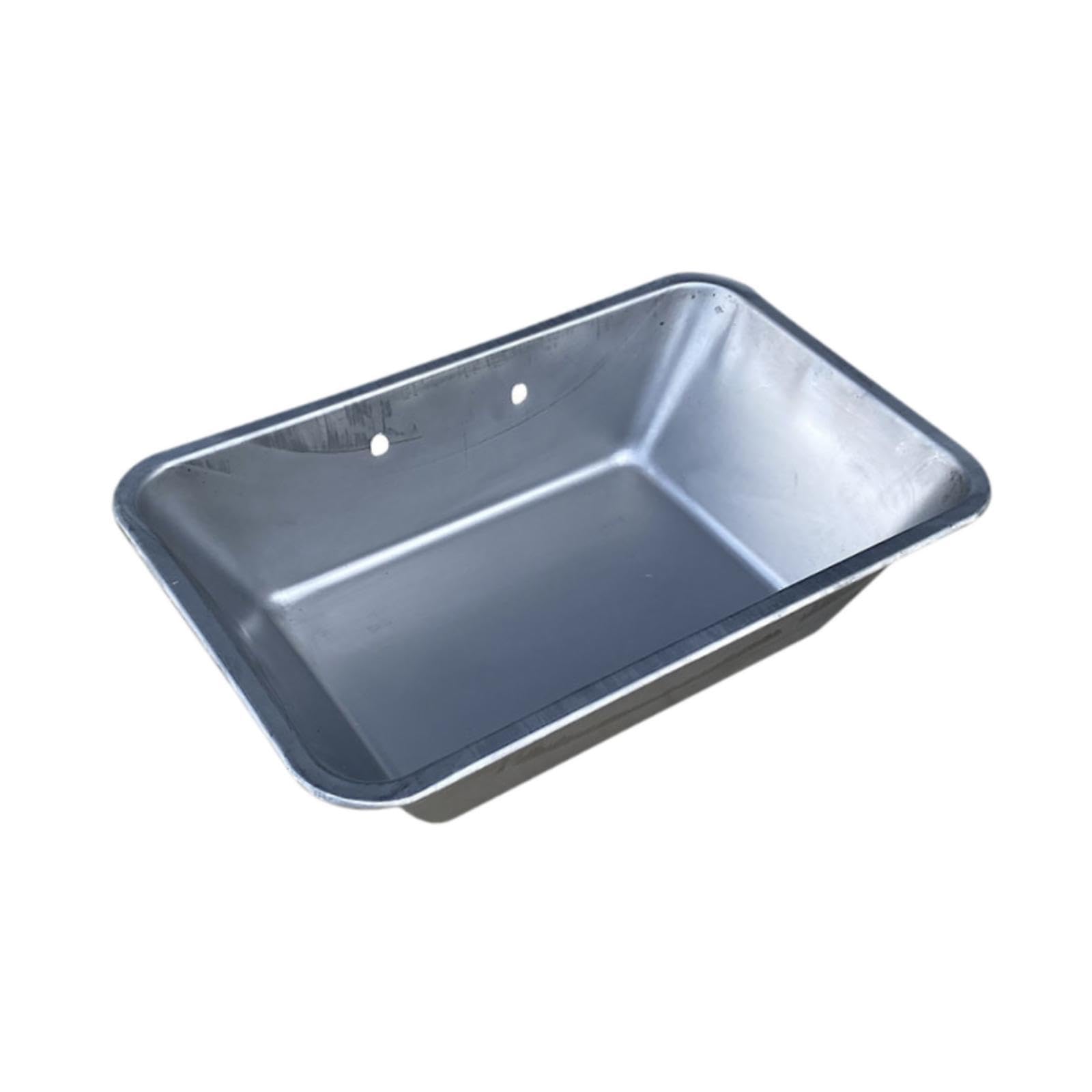Comedero para cerdos portátil y duradero Harilla con recipiente de acero inoxidable