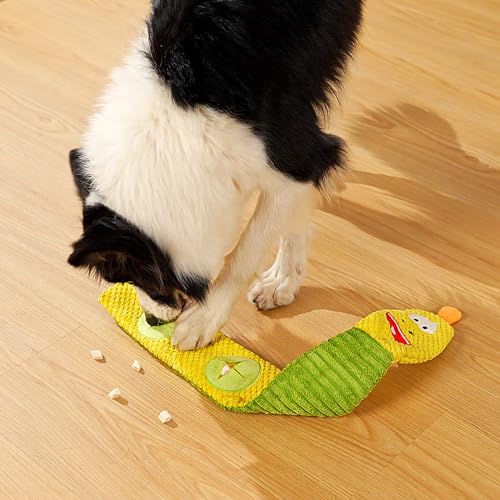 Image of Sedioso Dog Toy Pack for Large Dogs, (3-Pack) Stuffless Dog Toys for Aggressive Chewers, Extra Long Durable Squeaky Dog Toy, Dog Puzzle Toy for Small, Middle, Large Breed
