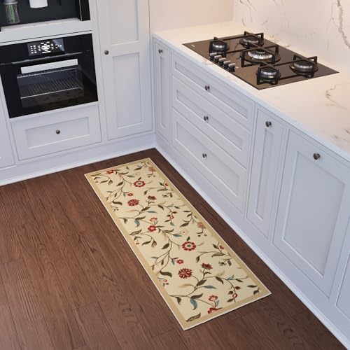 Ottomanson 2x5 Kitchen Runner – Non-Slip Hallway Runner Rug