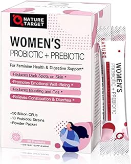 Probiotics for Women Probiotic Powder Supplement - Prebiotics and Probiotics for Weight Loss, Immune and Digestive Health Support