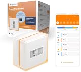 Netatmo Thermostat Connecté et Intelligent Économe en Énergie –WiFi- Réduisez Les Factures & Contrôlez Le Chauffage à Distance par Application, Compatible avec Les Chaudières Individuelles, NTH01-AMZ - 1