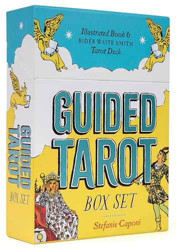 Image of Guided Tarot Box Set: Illustrated Book & Rider Waite Smith Tarot Deck (Guided Metaphysical Readings)