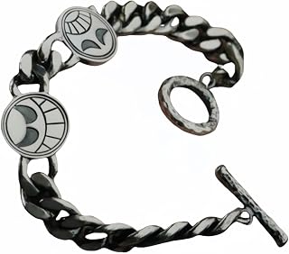 Anime A Piece Fire Fist Ace Bracelet,Luffy's Brother Ace Cosplay Fashion Copper Bracelet Accessories Jewelry Gift for Fans