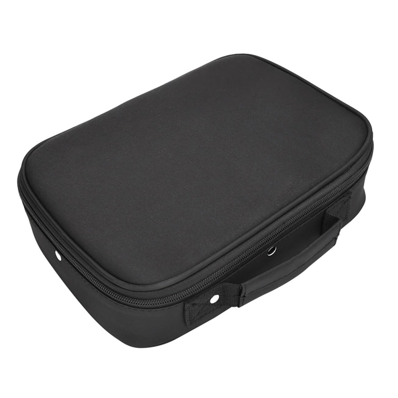 Genérico Bolsa De Herramientas para Peluquería Estuche De Almacenamiento para Tijeras De Estilista Organizador De Viaje para Herramientas De Corte y Gran Capacidad Color Negro