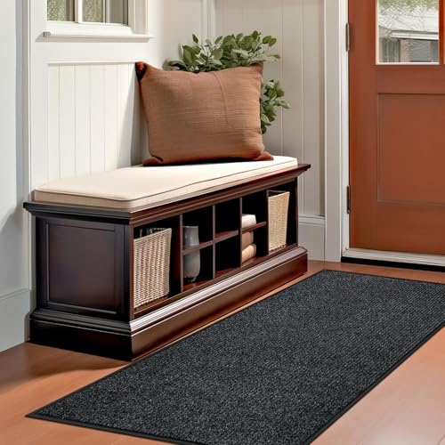 Azadx 3'x6' Front Door Mat Heavy Duty Indoor Outdoor Door Mat Non-Slip Backing Doormat for Entryway Stain and Fade Resistant Commercial Floor Mats Entry Mat Low Profile Welcome Door Mats