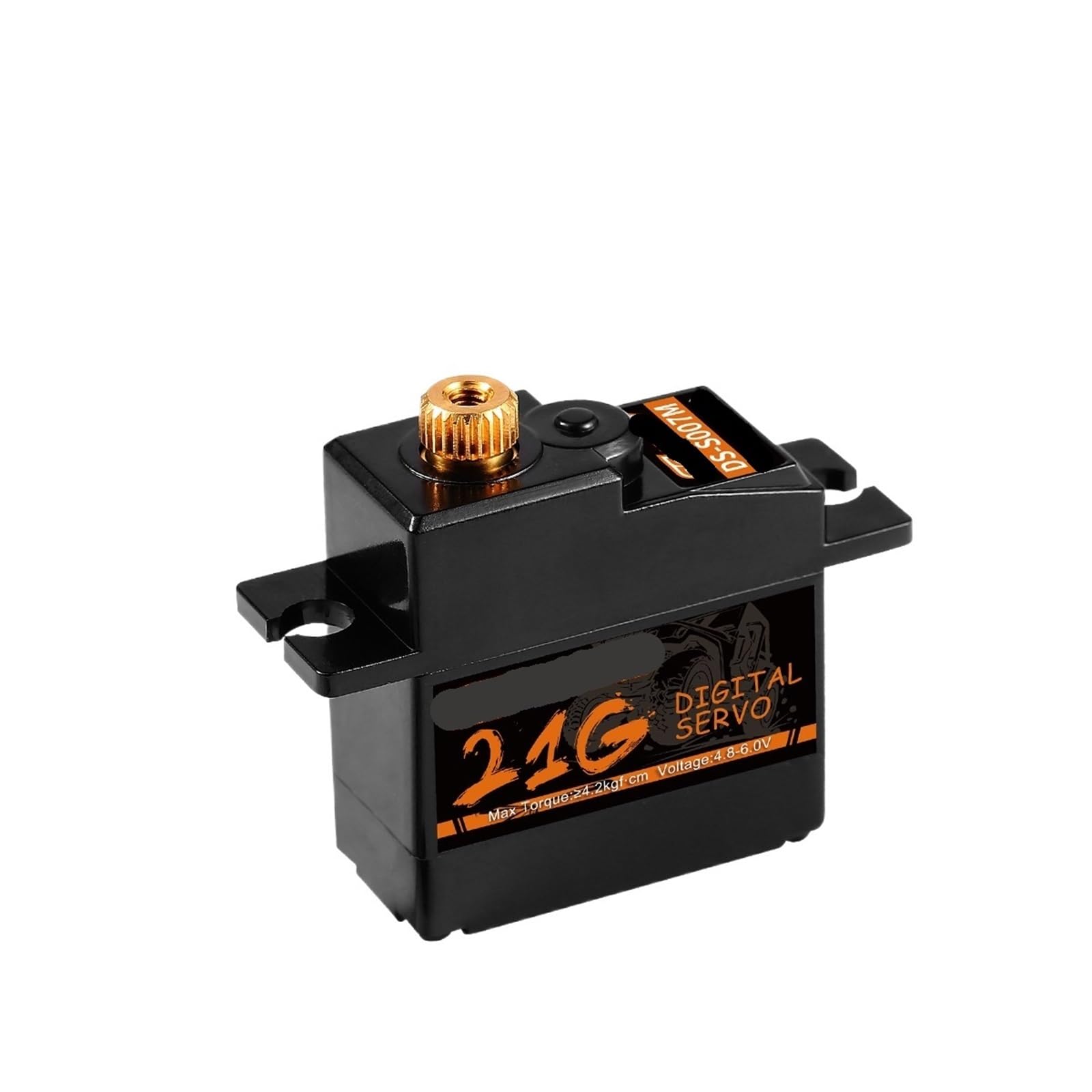 Mini servo à engrenages métalliques S007M 21g 4.2KG servo moteur robotique