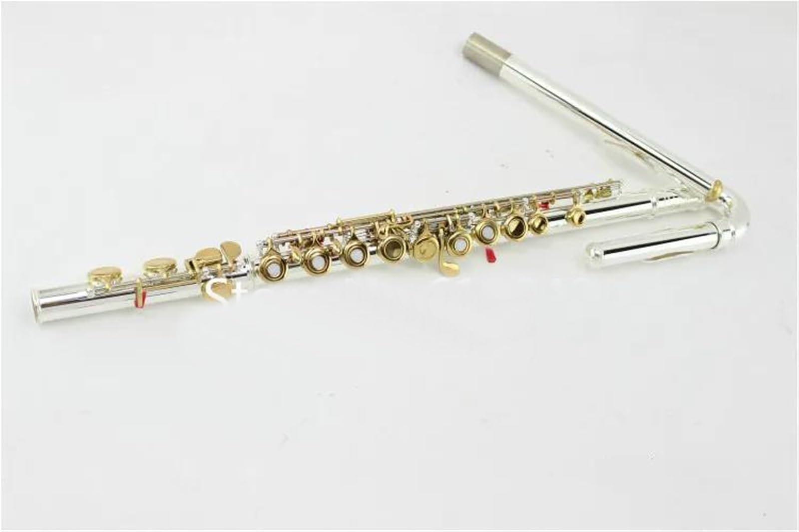 Flûte à petit coude 16 trous en do ouvert instrument à vent flûte Professionnelle