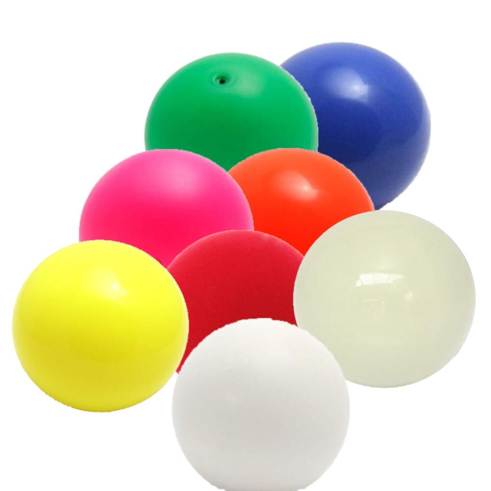 Play Juggling - Balle De Jonglage Pour Jongleur Modèle Contact Stage Ball - Couleurs UV (80mm (150gr) - Jaune
