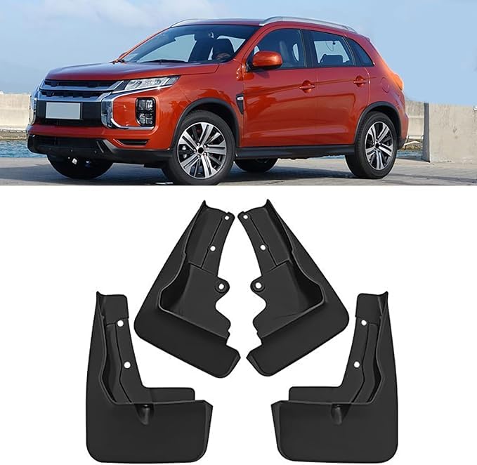 Garde-Boue Mitsubishi ASX 2020-2023 - Bavettes Voiture Idéales pour Routes et Chemins