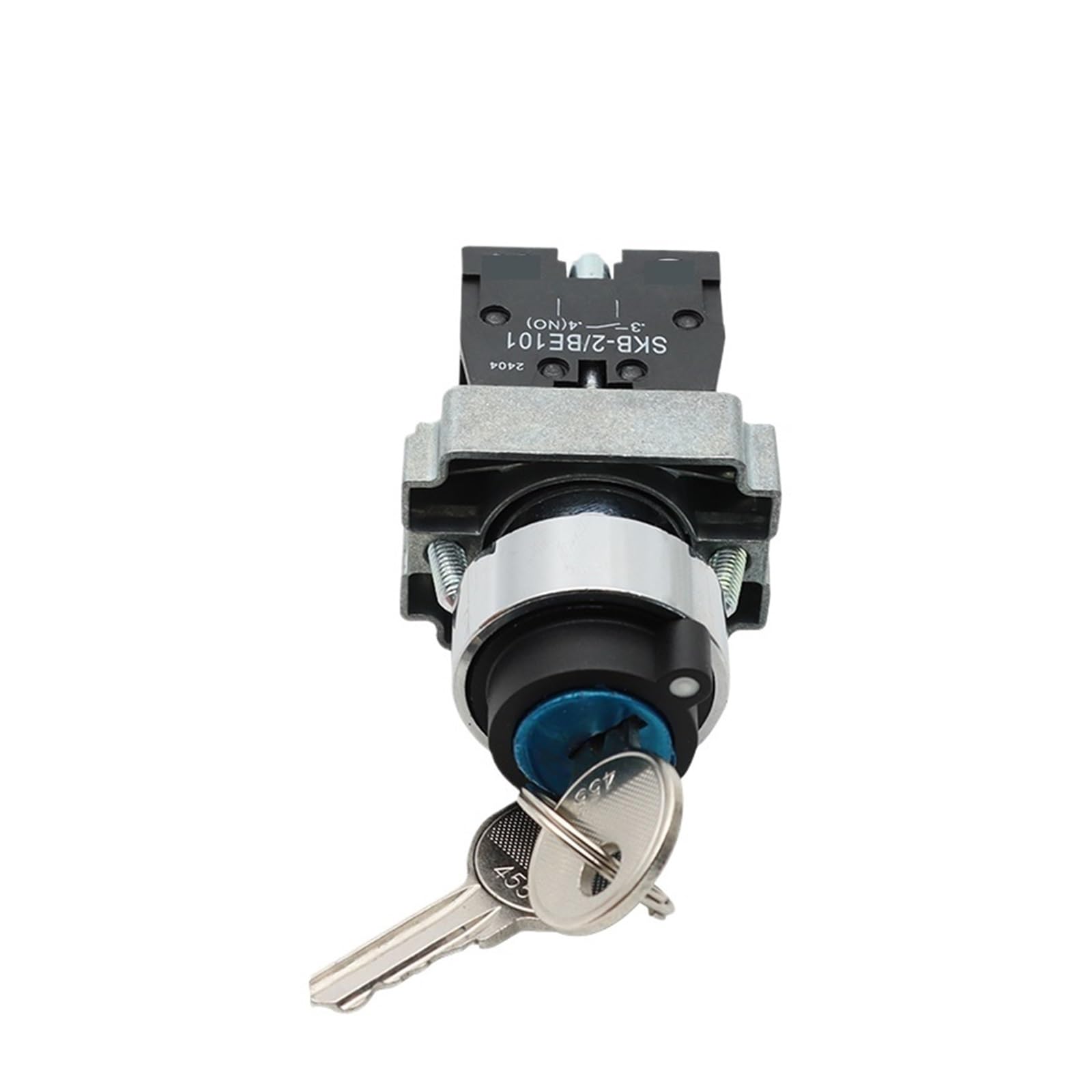 Bouton d'arrêt d'urgence SKB2 à clé et rotatif 22mm pour panneau