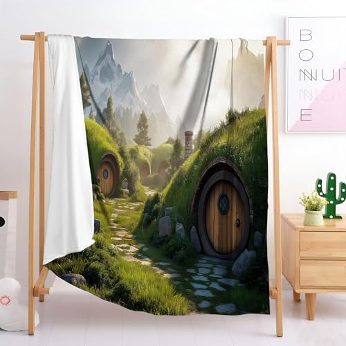 Couverture polaire lit et canapé en flanelle de molleton douce 130x150cm - 4