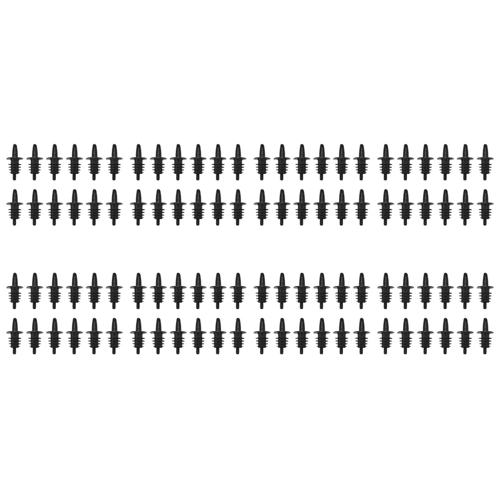 Hndhbfgrt 96Pcs Plastic Free Liquor Spirit Bottle Pourer Bar Wine Cocktail Drinks
