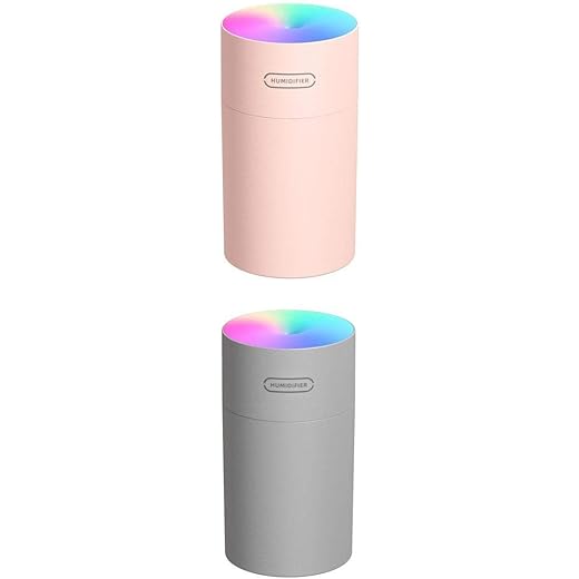 CALANDIS 2pcs Humidifier Air Portable Usb Diffuser Mist Mini