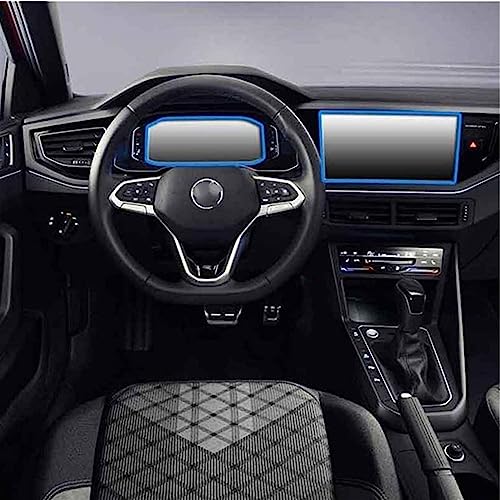 Verre trempé haut de gamme 9,2 pouces VW Taigo écran de bord élégant