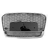 Xinshuo ABS Honeycomb-Typ Kühlergrill für RS6 Style A6 / S6 2012-2015 1-Pack