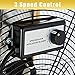 Imagen de HiCFM 13000 CFM Ventilador de tambor de piso de alta velocidad de 30 pulgadas con potente motor de 1