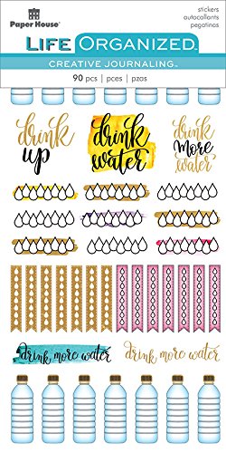 Paper House Productions STPL-1002 Trackers Creative Journaling Stickers, 3-pack, 3 Piece