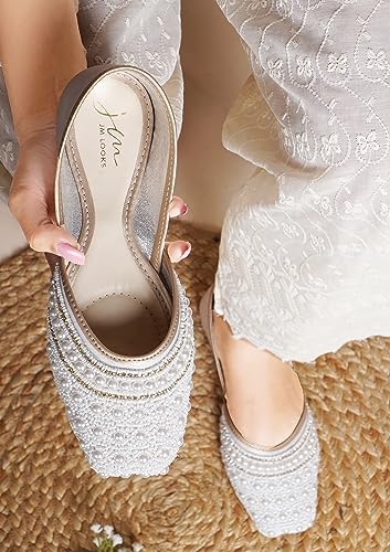 Image of JM LOOKS Fashion Women Stylish Casual Fancy Bellies Attractive Design Comfortable Sole for Womens & Girls