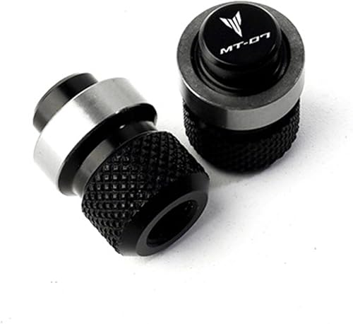 Miniatura 6 de RSFIL Motorcycle Side Stand Enlarge Extension Tire Valve Air Caps Accessories for Yamaha FZ07 FZ 07 MT07 MT 07 MT-07 2014 2023 (Color  Blue)