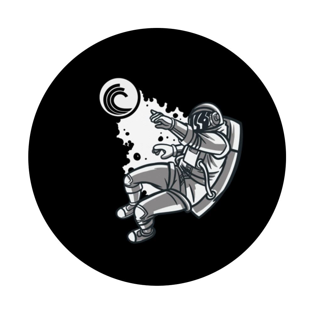 Amazon.com: BTT BitTorrent Crypto Space Man Moon Art Cryptocurrency  PopSockets Swappable PopGrip : Cell Phones & Accessories