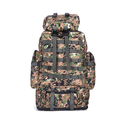 HJQJP666 Mochila Senderismo  100 litros de Gran Capacidad de Camping al Aire Libre  desgarro