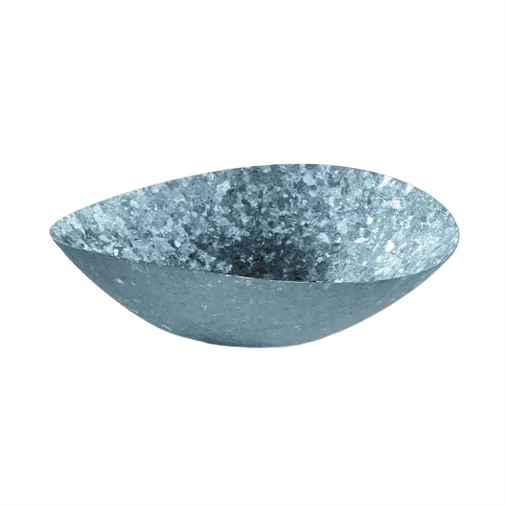 Bols en Titane Pur 99.8% bleu cristallisé récipient skiff de table