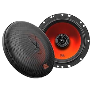 JBL Stage1 62 Gen2 2-Wege 6,5 Zoll Koaxiallautsprecher 50 W RMS, 400 W Peak, 4 Ω, 89 dB, 55 Hz–20 kHz, Plus One™ Polypropylen-Membran, PEI-Hochtöner, klarer kraftvoller Klang, einfache Installation